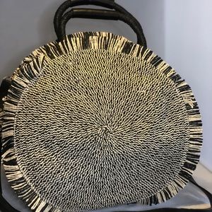 Boho Round Woven Bag